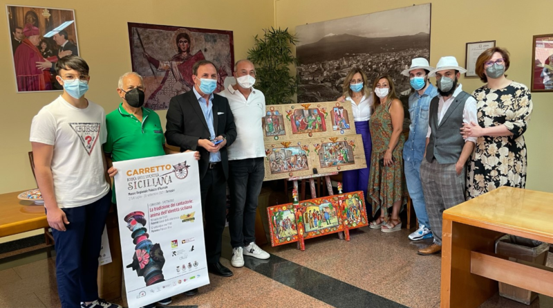 Paternò: presentata in conferenza stampa l’iniziativa “La tradizione dei Cantastorie, anima della identità siciliana”