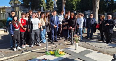 Catania, Anniversario Verga: omaggio floreale, reading di studenti e momenti commemorativi davanti al Mausoleo