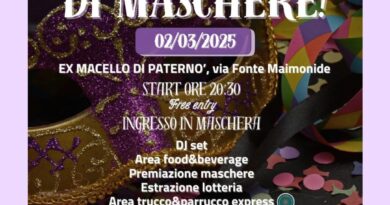 Paternò: “un macello di maschere”