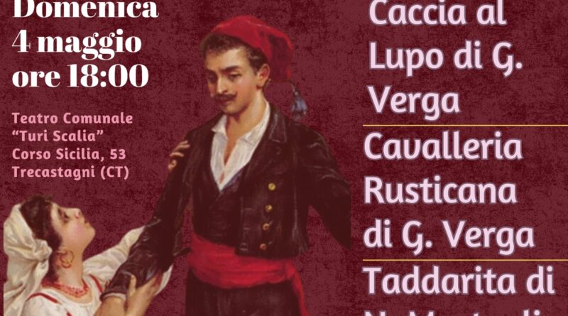 Trecastagni: il 4 maggio spettacolo teatrale a sostegno del Banco Alimentare della Sicilia